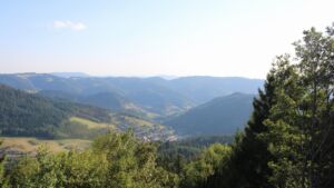 Dieses Bild zeigt eine Webcam-Aufnahme vom Achertal, aufgenommen am Dienstag, den 11.08.2026 um 18:50 Uhr. Die Temperatur betrug 31.2°C.
