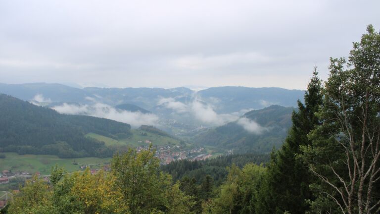 Dieses Bild zeigt eine Webcam-Aufnahme vom Achertal, aufgenommen am Montag, den 19.10.2026 um 11:40 Uhr. Die Temperatur betrug 10.4°C.