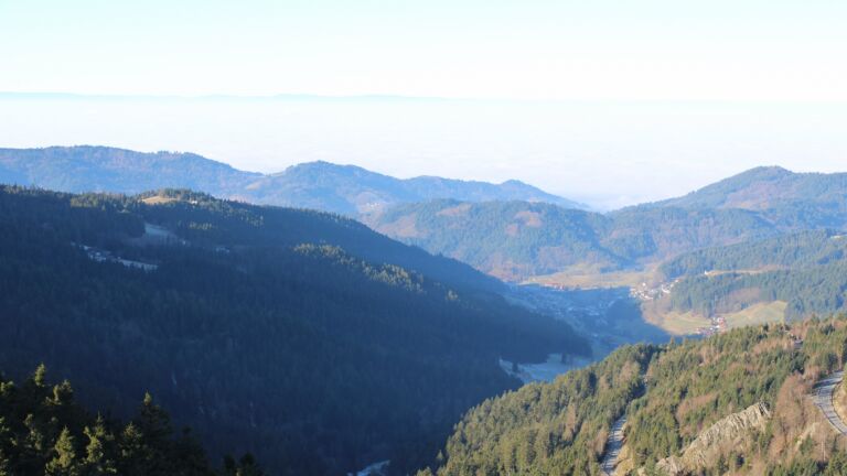 Dieses Bild zeigt eine Webcam-Aufnahme vom Achertal, aufgenommen am Montag, den 29.12.2025 um 10:50 Uhr. Die Temperatur betrug 3°C.