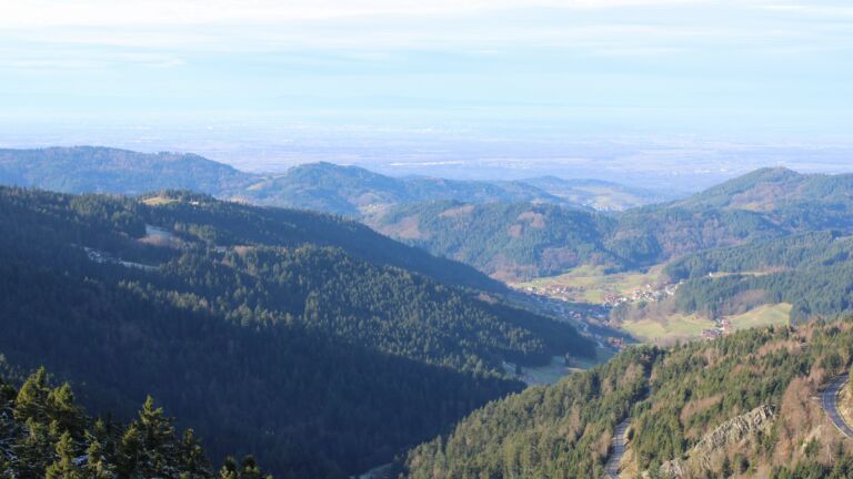 Dieses Bild zeigt eine Webcam-Aufnahme vom Achertal, aufgenommen am Dienstag, den 02.12.2025 um 11:40 Uhr. Die Temperatur betrug 5.7°C.