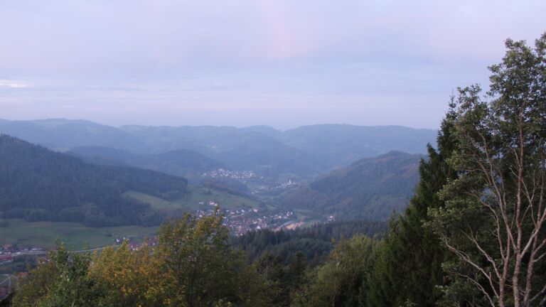 Dieses Bild zeigt eine Webcam-Aufnahme vom Achertal, aufgenommen am Dienstag, den 20.10.2026 um 07:40 Uhr. Die Temperatur betrug 7.2°C.