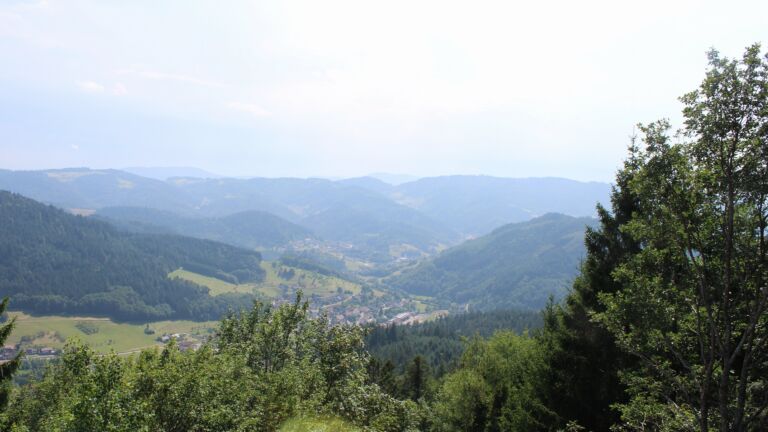 Dieses Bild zeigt eine Webcam-Aufnahme vom Achertal, aufgenommen am Samstag, den 18.07.2026 um 16:00 Uhr. Die Temperatur betrug 23°C.
