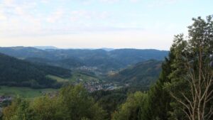 Dieses Bild zeigt eine Webcam-Aufnahme vom Achertal, aufgenommen am Mittwoch, den 07.10.2026 um 08:50 Uhr. Die Temperatur betrug 17.4°C.