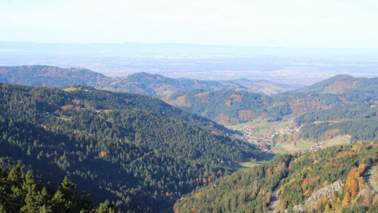 Dieses Bild zeigt eine Webcam-Aufnahme vom Achertal, aufgenommen am Mittwoch, den 29.10.2025 um 10:00 Uhr. Die Temperatur betrug 9.9°C.