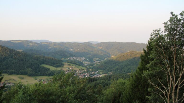 Dieses Bild zeigt eine Webcam-Aufnahme vom Achertal, aufgenommen am Donnerstag, den 30.07.2026 um 06:50 Uhr. Die Temperatur betrug 26.3°C.