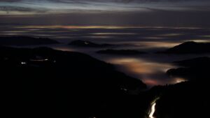 Dieses Bild zeigt eine Webcam-Aufnahme vom Achertal, aufgenommen am Dienstag, den 20.01.2026 um 18:30 Uhr. Die Temperatur betrug 6.1°C.