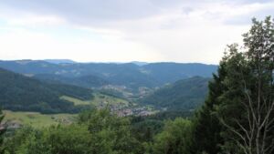 Dieses Bild zeigt eine Webcam-Aufnahme vom Achertal, aufgenommen am Freitag, den 17.07.2026 um 16:50 Uhr. Die Temperatur betrug 21.1°C.