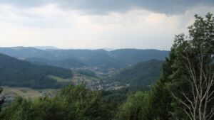Dieses Bild zeigt eine Webcam-Aufnahme vom Achertal, aufgenommen am Freitag, den 31.07.2026 um 20:10 Uhr. Die Temperatur betrug 26.3°C.