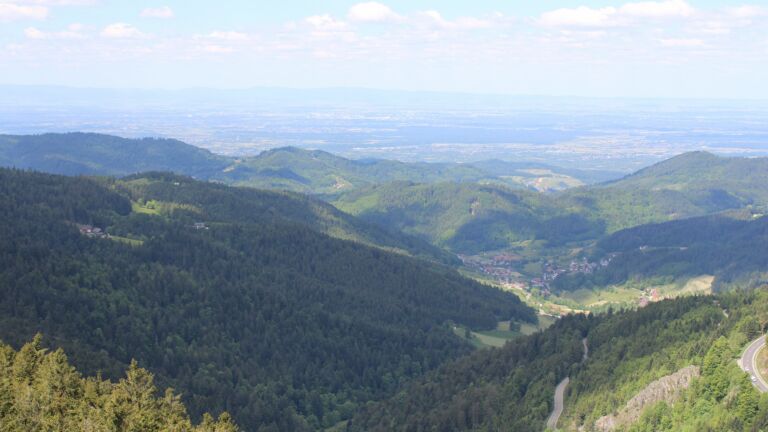 Dieses Bild zeigt eine Webcam-Aufnahme vom Achertal, aufgenommen am Freitag, den 16.05.2025 um 11:40 Uhr. Die Temperatur betrug 11.1°C.