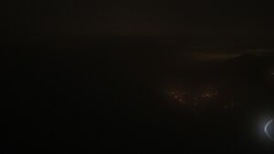 Dieses Bild zeigt eine Webcam-Aufnahme vom Achertal, aufgenommen am Samstag, den 13.12.2025 um 20:30 Uhr. Die Temperatur betrug 3.2°C.