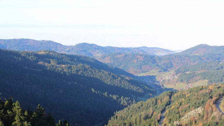 Dieses Bild zeigt eine Webcam-Aufnahme vom Achertal, aufgenommen am Montag, den 10.11.2025 um 09:40 Uhr. Die Temperatur betrug 4.7°C.