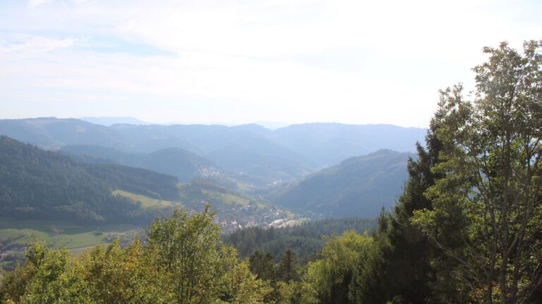 Dieses Bild zeigt eine Webcam-Aufnahme vom Achertal, aufgenommen am Dienstag, den 29.09.2026 um 16:50 Uhr. Die Temperatur betrug 27°C.