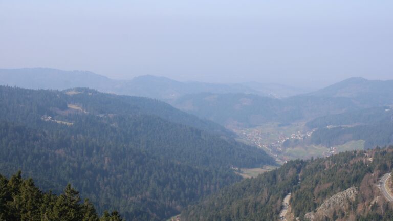 Dieses Bild zeigt eine Webcam-Aufnahme vom Achertal, aufgenommen am Sonntag, den 08.03.2026 um 11:10 Uhr. Die Temperatur betrug 13.8°C.