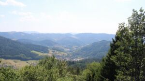 Dieses Bild zeigt eine Webcam-Aufnahme vom Achertal, aufgenommen am Mittwoch, den 29.07.2026 um 15:40 Uhr. Die Temperatur betrug 34.4°C.