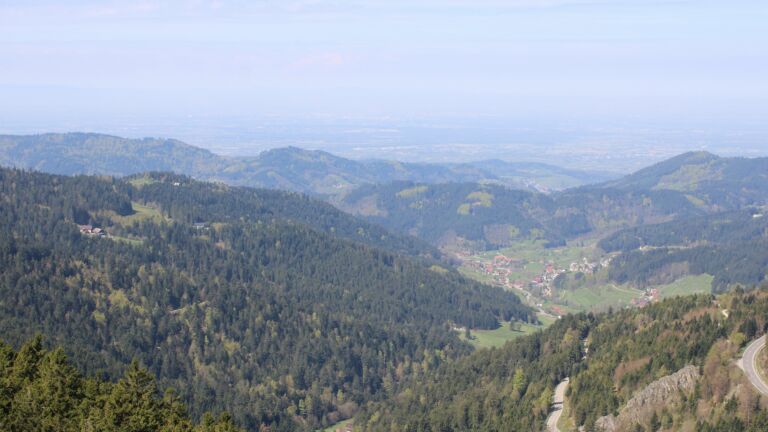 Dieses Bild zeigt eine Webcam-Aufnahme vom Achertal, aufgenommen am Samstag, den 18.04.2026 um 11:50 Uhr. Die Temperatur betrug 15.4°C.