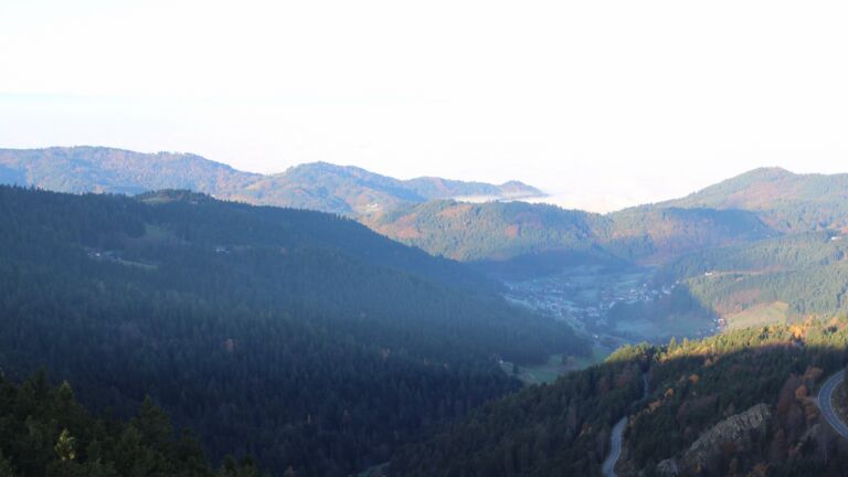 Dieses Bild zeigt eine Webcam-Aufnahme vom Achertal, aufgenommen am Samstag, den 08.11.2025 um 08:40 Uhr. Die Temperatur betrug 8°C.