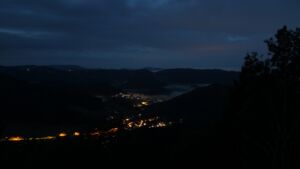 Dieses Bild zeigt eine Webcam-Aufnahme vom Achertal, aufgenommen am Mittwoch, den 26.08.2026 um 05:40 Uhr. Die Temperatur betrug 16.1°C.