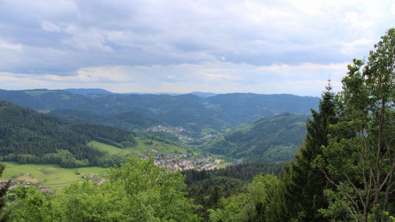 Dieses Bild zeigt eine Webcam-Aufnahme vom Achertal, aufgenommen am Mittwoch, den 13.05.2026 um 17:20 Uhr. Die Temperatur betrug 10°C.