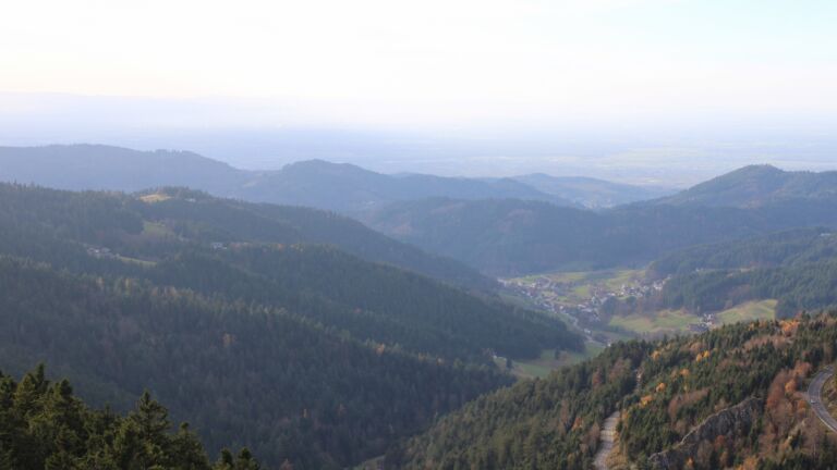 Dieses Bild zeigt eine Webcam-Aufnahme vom Achertal, aufgenommen am Dienstag, den 11.11.2025 um 15:10 Uhr. Die Temperatur betrug 8.4°C.