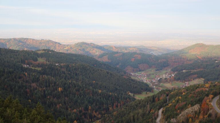 Dieses Bild zeigt eine Webcam-Aufnahme vom Achertal, aufgenommen am Samstag, den 01.11.2025 um 07:50 Uhr. Die Temperatur betrug 12.3°C.