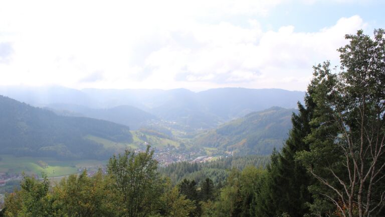 Dieses Bild zeigt eine Webcam-Aufnahme vom Achertal, aufgenommen am Freitag, den 02.10.2026 um 13:50 Uhr. Die Temperatur betrug 17.1°C.