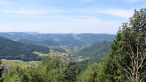 Dieses Bild zeigt eine Webcam-Aufnahme vom Achertal, aufgenommen am Samstag, den 11.07.2026 um 11:50 Uhr. Die Temperatur betrug 27.7°C.