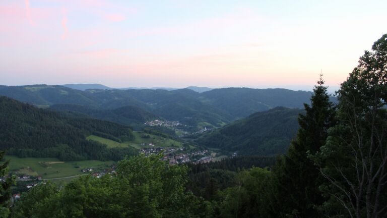 Dieses Bild zeigt eine Webcam-Aufnahme vom Achertal, aufgenommen am Donnerstag, den 21.05.2026 um 21:20 Uhr. Die Temperatur betrug 16.8°C.