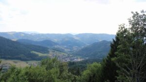 Dieses Bild zeigt eine Webcam-Aufnahme vom Achertal, aufgenommen am Mittwoch, den 05.08.2026 um 16:50 Uhr. Die Temperatur betrug 30.6°C.