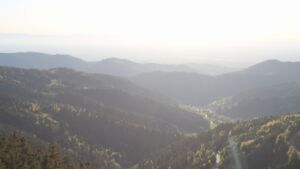 Dieses Bild zeigt eine Webcam-Aufnahme vom Achertal, aufgenommen am Donnerstag, den 23.04.2026 um 19:30 Uhr. Die Temperatur betrug 12.2°C.