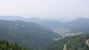 Dieses Bild zeigt eine Webcam-Aufnahme vom Achertal, aufgenommen am Samstag, den 14.06.2025 um 15:10 Uhr. Die Temperatur betrug 24.8°C.