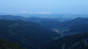 Dieses Bild zeigt eine Webcam-Aufnahme vom Achertal, aufgenommen am Montag, den 20.04.2026 um 05:50 Uhr. Die Temperatur betrug 3.8°C.