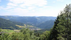 Dieses Bild zeigt eine Webcam-Aufnahme vom Achertal, aufgenommen am Mittwoch, den 17.06.2026 um 17:20 Uhr. Die Temperatur betrug 28.5°C.