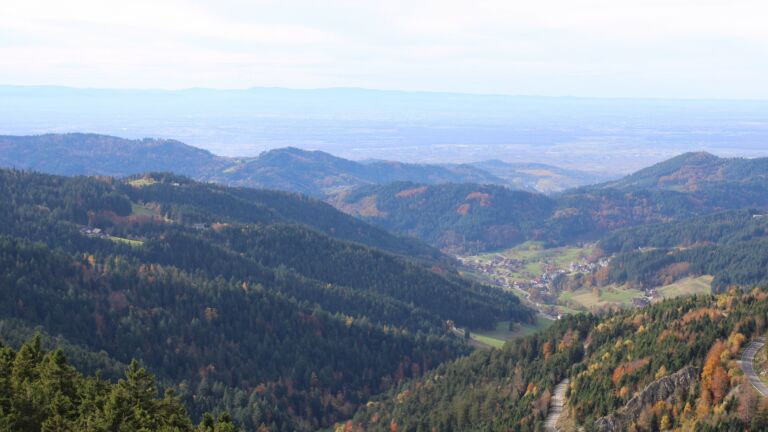 Dieses Bild zeigt eine Webcam-Aufnahme vom Achertal, aufgenommen am Mittwoch, den 29.10.2025 um 14:10 Uhr. Die Temperatur betrug 12.4°C.