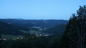 Dieses Bild zeigt eine Webcam-Aufnahme vom Achertal, aufgenommen am Samstag, den 25.07.2026 um 05:10 Uhr. Die Temperatur betrug 20.1°C.