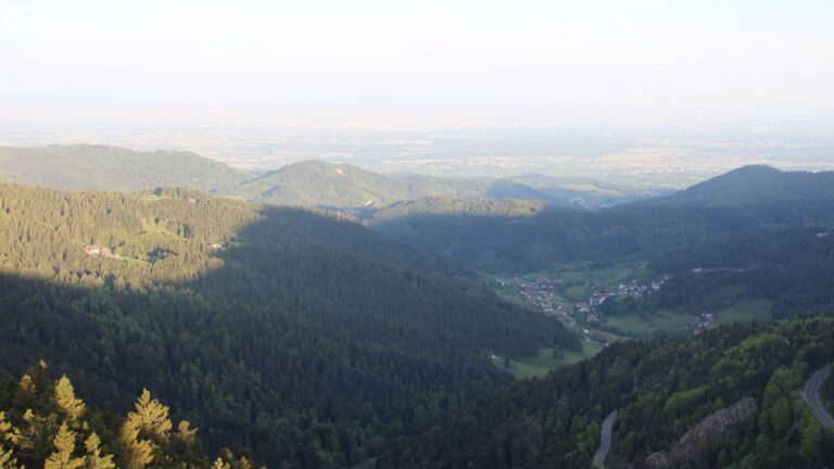 Dieses Bild zeigt eine Webcam-Aufnahme vom Achertal, aufgenommen am Samstag, den 02.05.2026 um 06:50 Uhr. Die Temperatur betrug 16.6°C.
