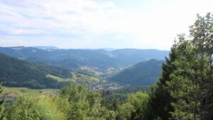 Dieses Bild zeigt eine Webcam-Aufnahme vom Achertal, aufgenommen am Freitag, den 17.07.2026 um 18:10 Uhr. Die Temperatur betrug 25.4°C.