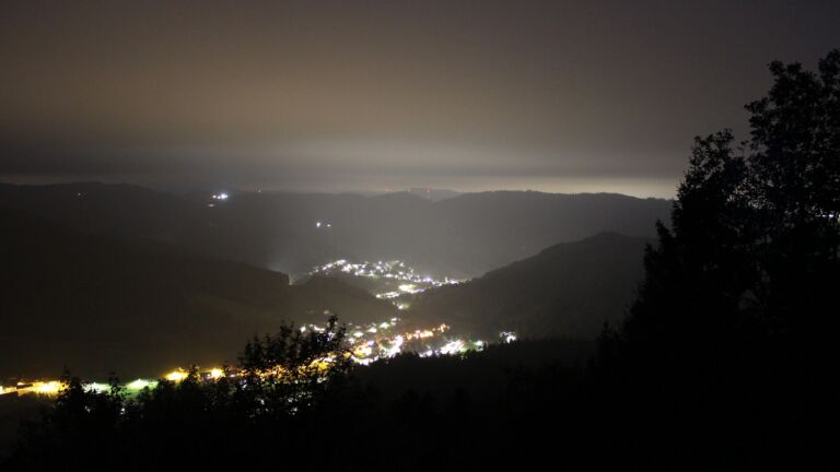 Dieses Bild zeigt eine Webcam-Aufnahme vom Achertal, aufgenommen am Samstag, den 17.10.2026 um 06:40 Uhr. Die Temperatur betrug 11.5°C.