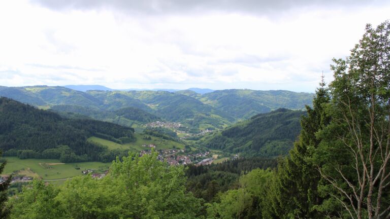 Dieses Bild zeigt eine Webcam-Aufnahme vom Achertal, aufgenommen am Montag, den 18.05.2026 um 12:10 Uhr. Die Temperatur betrug 11.4°C.