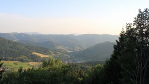 Dieses Bild zeigt eine Webcam-Aufnahme vom Achertal, aufgenommen am Donnerstag, den 25.06.2026 um 20:20 Uhr. Die Temperatur betrug 32.2°C.
