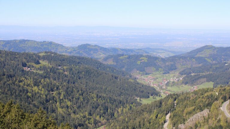 Dieses Bild zeigt eine Webcam-Aufnahme vom Achertal, aufgenommen am Donnerstag, den 23.04.2026 um 11:10 Uhr. Die Temperatur betrug 11.2°C.