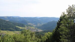 Dieses Bild zeigt eine Webcam-Aufnahme vom Achertal, aufgenommen am Freitag, den 24.07.2026 um 18:50 Uhr. Die Temperatur betrug 27.8°C.