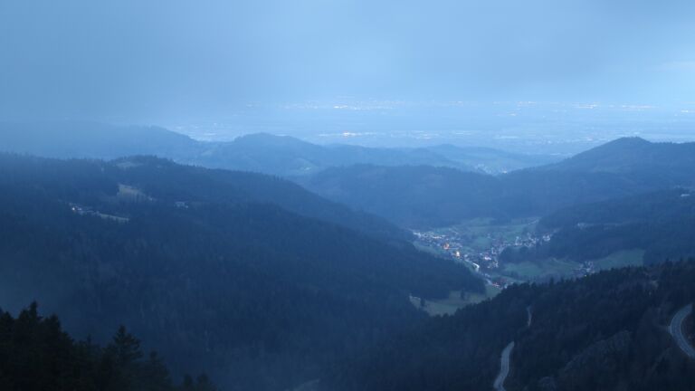 Dieses Bild zeigt eine Webcam-Aufnahme vom Achertal, aufgenommen am Mittwoch, den 11.03.2026 um 06:30 Uhr. Die Temperatur betrug 4.8°C.