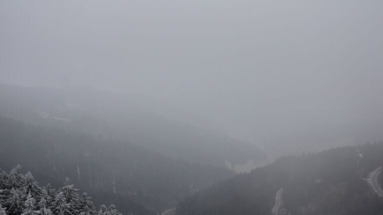 Dieses Bild zeigt eine Webcam-Aufnahme vom Achertal, aufgenommen am Mittwoch, den 24.12.2025 um 11:30 Uhr. Die Temperatur betrug -5.1°C.