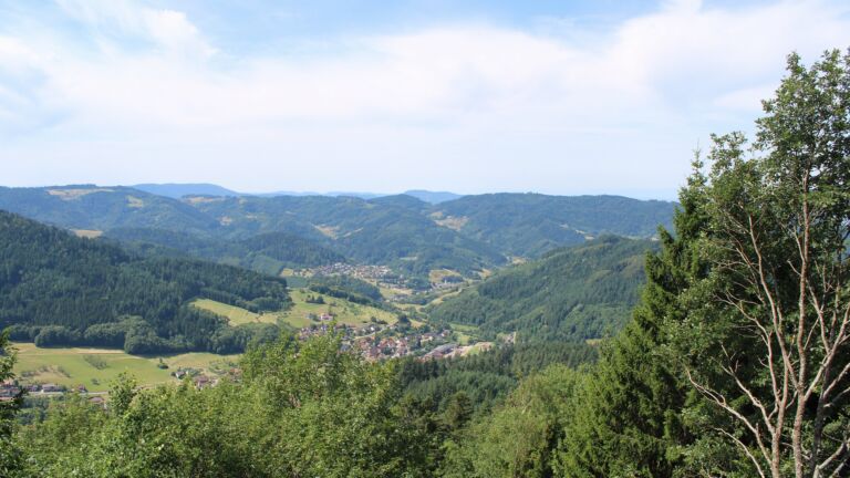 Dieses Bild zeigt eine Webcam-Aufnahme vom Achertal, aufgenommen am Montag, den 13.07.2026 um 11:40 Uhr. Die Temperatur betrug 26.4°C.
