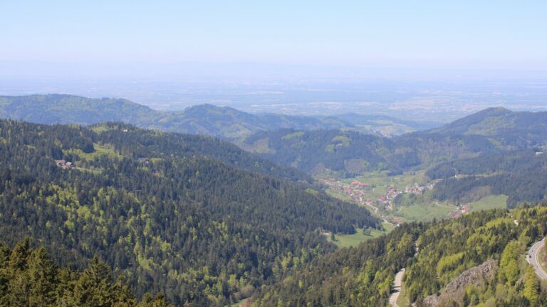 Dieses Bild zeigt eine Webcam-Aufnahme vom Achertal, aufgenommen am Sonntag, den 26.04.2026 um 12:40 Uhr. Die Temperatur betrug 14.4°C.