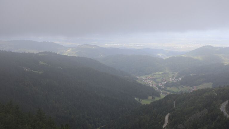 Dieses Bild zeigt eine Webcam-Aufnahme vom Achertal, aufgenommen am Dienstag, den 16.09.2025 um 09:20 Uhr. Die Temperatur betrug 7°C.