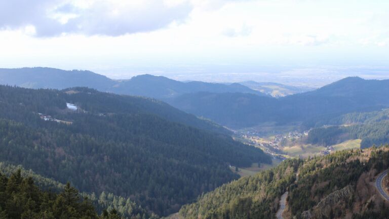 Dieses Bild zeigt eine Webcam-Aufnahme vom Achertal, aufgenommen am Samstag, den 07.02.2026 um 14:30 Uhr. Die Temperatur betrug 8.1°C.