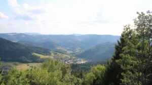 Dieses Bild zeigt eine Webcam-Aufnahme vom Achertal, aufgenommen am Mittwoch, den 05.08.2026 um 17:50 Uhr. Die Temperatur betrug 31.2°C.