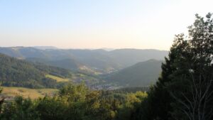 Dieses Bild zeigt eine Webcam-Aufnahme vom Achertal, aufgenommen am Mittwoch, den 29.07.2026 um 20:10 Uhr. Die Temperatur betrug 31°C.