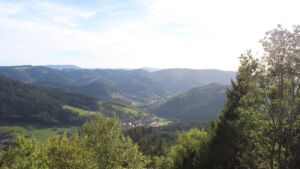 Dieses Bild zeigt eine Webcam-Aufnahme vom Achertal, aufgenommen am Samstag, den 19.09.2026 um 17:20 Uhr. Die Temperatur betrug 22.6°C.